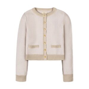 Organic Tweed Sweater Cardigan - Hope & Henry